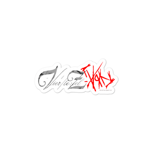 Vier/le:Zel-｢AЯK｣ logo sticker